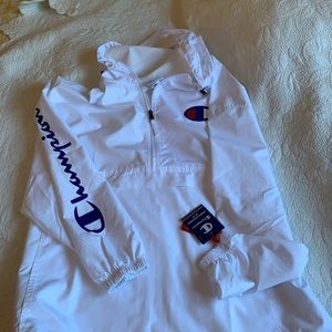 Champion windbreaker w/hood